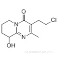 4H-Pyrido [1,2-a] pyrimidin-4-on, 3- (2-chlorethyl) -6,7,8,9-tetrahydro-9-hydroxy-2-methyl-CAS 130049-82-0